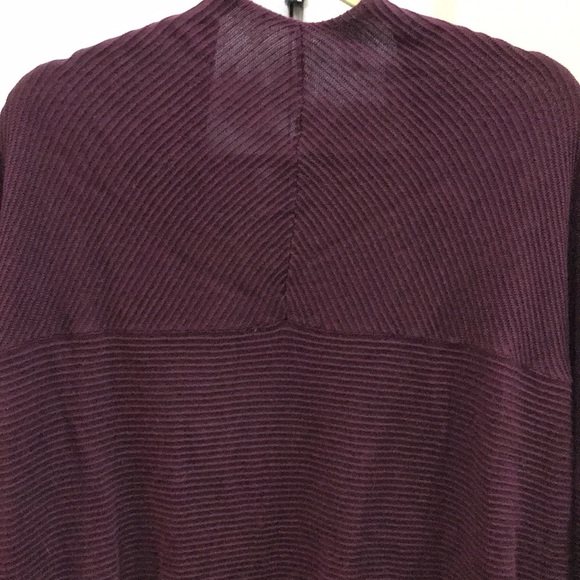 Burgundy EXPRESS Cardigan Sweater - Picture 1 of 13